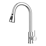 Photo Gallery wltedrgo rubinetto lavello cucina, miscelatore cucina ad alta pressione, rubinetto cucina con doccetta estraibile, rubinetti cucina girevole a 360° con monocomando, cromo lucido Photo Gallery wltedrgo rubinetto lavello cucina, miscelatore cucina ad alta pressione, rubinetto cucina con doccetta estraibile, rubinetti cucina girevole a 360° con monocomando, cromo lucido