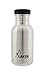 Borraccia Laken Basic in Acciaio Inossidabile, Borraccia con Bocca Larga e Tappo a Vite, 100% a Prova di Perdite, Senza BPA, 500ml, Argento