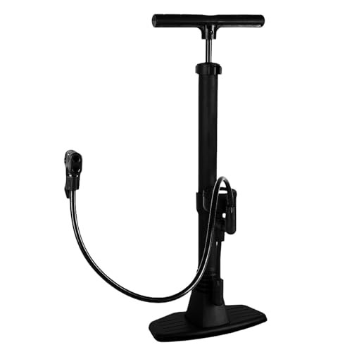 Bomba de bicicleta, bomba de bicicleta con manómetro | Bomba de aire manual Bomba de bicicleta - Accesorios para bicicleta de montaña, bomba portátil para bicicleta de montaña, bicicleta de carretera,