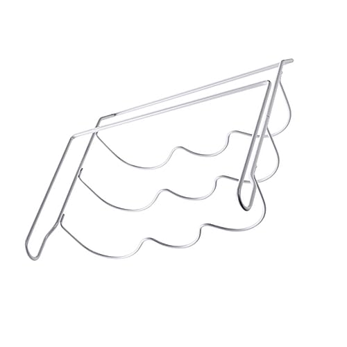 BESTOYARD Beer Bottle Hanging Rack and Bottle Storage Shelf Iron Holder for Refrigerator Organiser Suitable for Kitchen and Bar