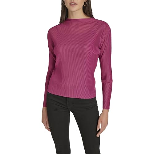 Calvin Klein Women's Long Sleeve Mock Neck Top2
