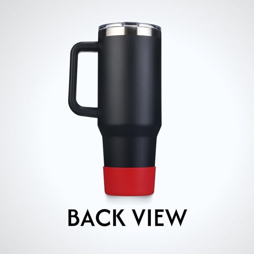 Image of The Memory Company NFL 40oz Game Day Tumbler - Premium Stainless Steel Double-Wall Vacuum Insulated Travel Cup with Removable Silicone Base , Laser Engraved Team Logo, Hot & Cold Drinks