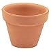 Juvale Miniature Clay Pots with Saucers & Drainage Holes - 1.9 x 2 x 1.7 inches - 16-Pack Rustic Terracotta Succulent Planters - Tiny Terracotta Pots with Tray for Garden Decor