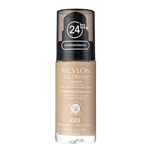 Fond De Teint Hydratant 24h N°220 Beigne Naturel Colorastay Oily Skin Revlon - vue 2