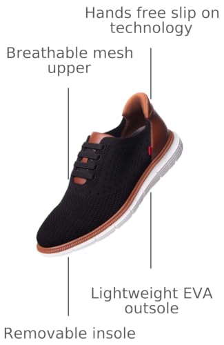 Image of Marc Joseph New York Men's Charles Ave Sneakers (Hands Free Technology)