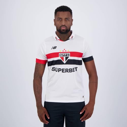 Camisa New Balance NB SPFC 2024 Home Torcedor C/P, Masculino