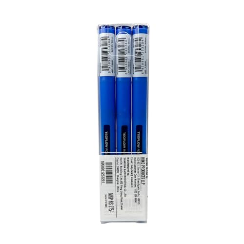 Image of Kaco Tecflow Roller Pen- Pack of 3 (Blue)