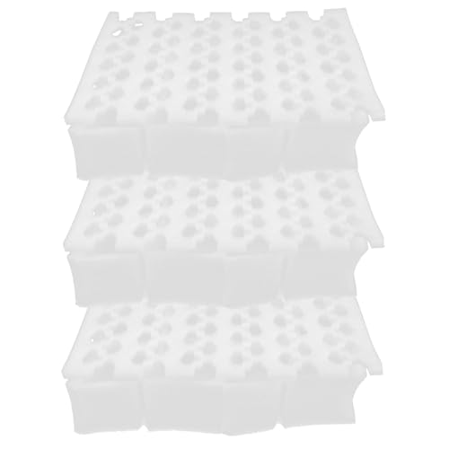 Cabilock 3Sets Pearl Fruit Protective Cushion Shock Liner Pads for Safe Storage Transport for Apples Pears Kiwis Cell Design