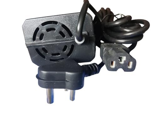 Image of LORD'S TOWN 60 Volt 3 Amp Lead Acid Charger for Electric Scooter with Digital Percentage Display | Graphine Battery Charger for Fast Stable Charging