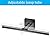Ralbay 24" LED Modern Black Vanity Light 14W Adjustable Matte Black Bathroom Vanity Light Modern LED Bathroom Vanity Light Fixtures Over Mirror (6000K Cool White Light)