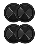 VALICLUD 4 Stück Bassmembranplatten für Autolautsprecher – 65° Passive Gummischwingungsplatten als Ersatz für Subwoofer und Lautsprecher Kompatibel mit Auto Soundsystemen und Heimkino