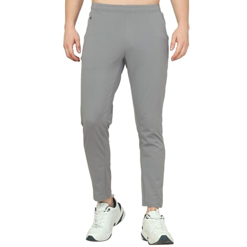 Image of TECHNOSPORT Men's Slim Fit Mid Rise Active Track Pant - (MPOR85-P) Pack of 1