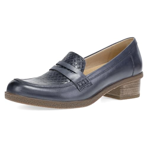 Image of Dansko Danica Heeled Loafer for Women - Waterproof Leather with Rubber Outsole and Leather Stacked Heel for Long-Lasting Style in Any Weather