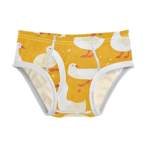 Cute Goose Cartoon Toddler Boys Cotton Kids Underwear Cute Undies