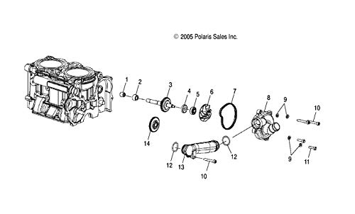 Joint Polaris de motoneige pièce OEM 0451854 qualité certifiée d'origine