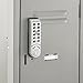 Global Industrial Electronic Vertical Keypad Lock with Master Key