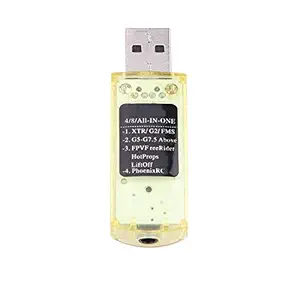 USB Flight Simulator, 22 in 1 RC USB Flight Simulator Adapter Cable for Realflight Phoenix/XTR / G4 / G5 / Aero Fly/FMS