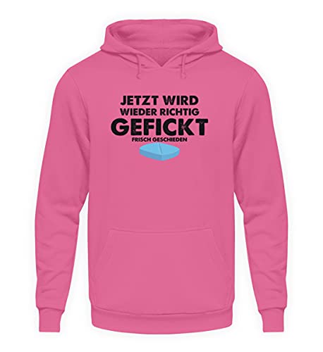 Sweat à capuche unisexe Rose Candyfloss XXL en molleton confort