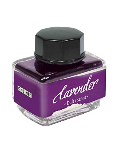 ONLINE Lilac Ink of The Senses, 15 ml Waterbased Fountain Ink for Calligraphy, Handlettering, Writing, Bottle