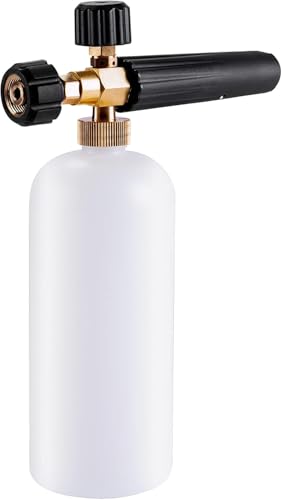 Stone Banks Boquilla de Espuma para Kärcher HD/HDS pistola de lavado a presión, Pulverizador de espuma 1L