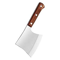 MLG Tools Knochenmesser, Full Tang Hackmesser Heavy Duty Knochenbeil Fleischerbeil, für große Knochen und gefrorenes Fleisch