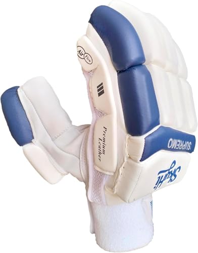 Image of Skyhi Supremo Cricket Batting Gloves for Mens Right and Left Hand Batsman