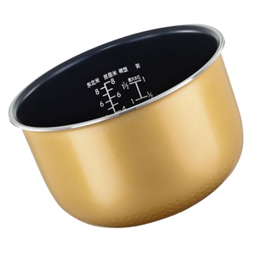 UKCOCO Olla Interior para Arrocera Multifuncional Antiadherente Capacidad Repuesto para Cocina Eléctrica Accesorio Duradero para Uso Doméstico y Hotelería