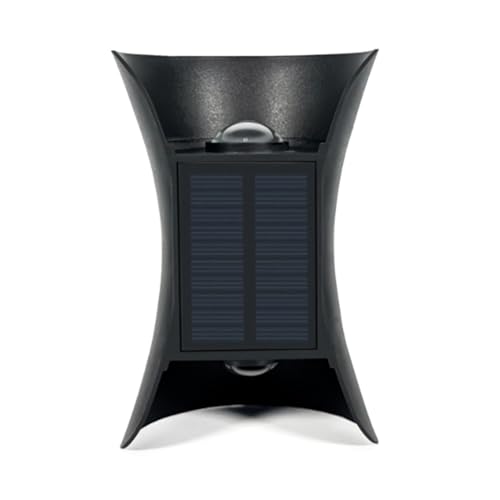 Wesafrae Lámpara de Pared LED con Detección de Cuerpo Solar, Luz de Decoración Familiar, Lámpara de Pared para Patio, Pasillo, Patio, Exterior