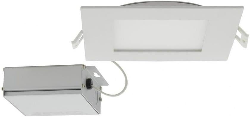 6.69'' White Aluminum LED Recessed Lighting Kit