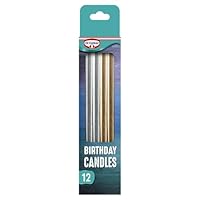 Dr. Oetker Metallic Birthday Candles 17g