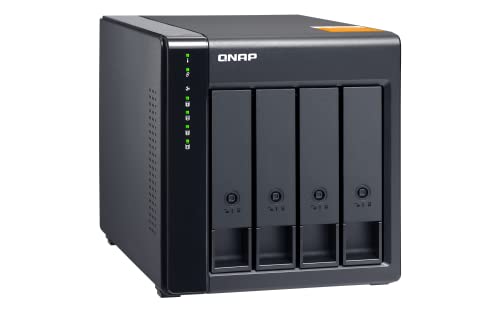 Image of QNAP TL-D400S 4 Bay SATA 6Gbps JBOD Storage Enclosure. PCIe SATA Expansion Card (QXP-400eS-A1164) Included