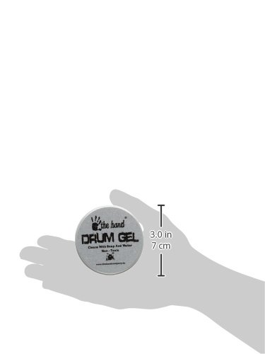 The Hand DRUMGEL6T Drum Damper Pads - Transparent (Pack of 6)