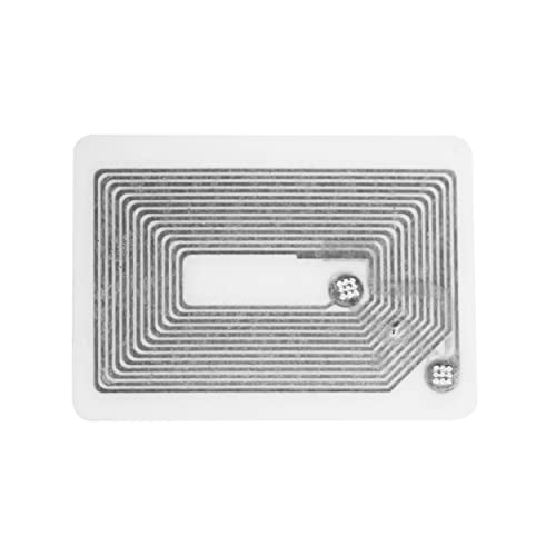 Image of RRHFT10 13.56 MHz ISO15693 ISO18000-3 ICODE SLIX HF RFID Wet Inlay Label Tag - 38 X 28 mm, Pack of 25
