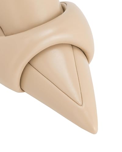 JW PEI Women's Carla Soft Padded Kitten Heel Pumps - Silver3