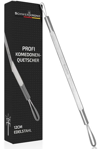 Schwertkrone Komedonenheber Edelstahl - Profi...