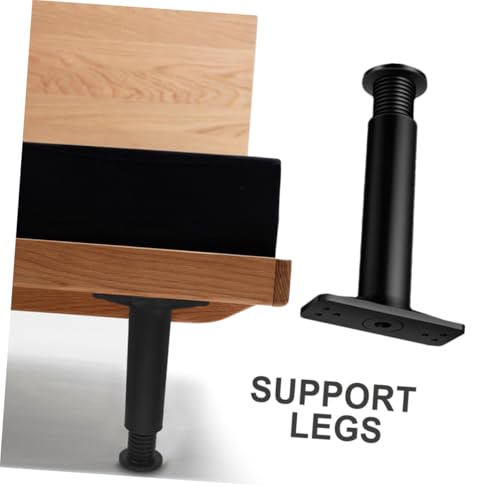 Patas de cama regulables Baluue soporte central de somier de altura ajustable 4 piezas 8