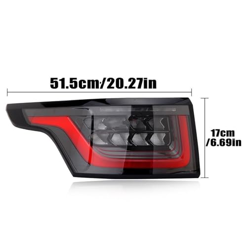 Luz trasera de coche Range Rover Sport para solucionar fallos de iluminación derecha 7