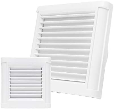 Wall Mounted Exhaust Fan Low Noise Home Bathroom Kitchen Garage Air Vent Ventilation Household Tool Parts