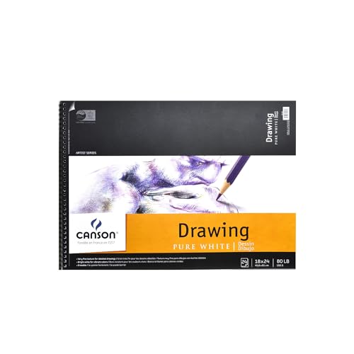 Sandylion Pure White Drawing Pads 18 in. x 24 in.