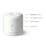 Nuby RapidSterilise+ przenośny sterylizator UV dla niemowląt, stworzony dla RapidBottle i RapidCool - 30 zastosowań na ładowanie, ładowanie przez USB, automatyczne wyłączanie, zabija 99,9% bakterii w