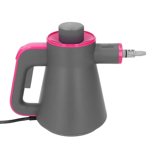 Handheld Steam Cleaner 1000W Pressurized Multi Steam Cleaner Multifunctional High Temperature and Pressure Portable Upholstery Steamer (US Plug 110V)