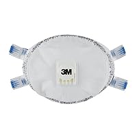 3M FFP2 Atemschutz-Maske 8825+, FFP2 Masken mit Ventil,für Hand- und Maschinenschleifen, 5 Stück – Ansicht 1