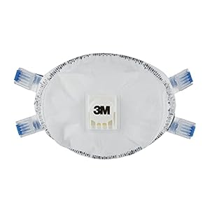 3M – 3M FFP2 Atemschutz-Maske 8825+, FFP2 Masken mit Ventil,für H