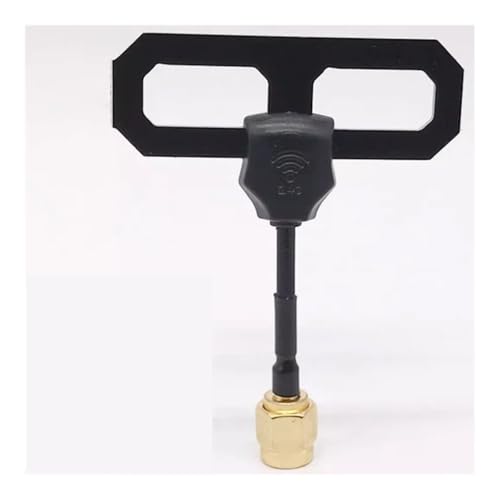 Antenne en T FPV 2.4G gain stable transmetteur SMA noir