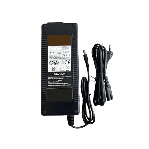 HNGHBRDF 58.8V 2.0A Lithium Charger,Compatible with Kugoo Kukirin G3 Electric Scooter Battery Charger Parts Replacement Accessories(G3 EU)