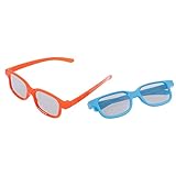 Durable Kunststoffrahmen sorgt dafür, dass Ihre Brille immer wieder wiederverwenden.