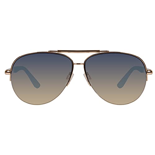 Piranha Phoebe Sky Blue Aviator Sunglasses for Women with Gradient Lens3