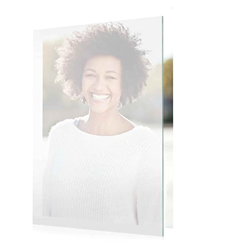 Poster Palooza 5.5x8.5 Acrylic Non-Glare Plexiglass (1-Sheet) Replacement Plastic Glass for 5.5x8.5 Picture Frame UV & Shatter-Resistant Plexiglass Cover Sheet