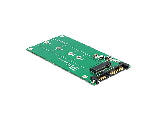 Tarjeta SATA DeLOCK 62551 y adaptador de interfaz interna para PC