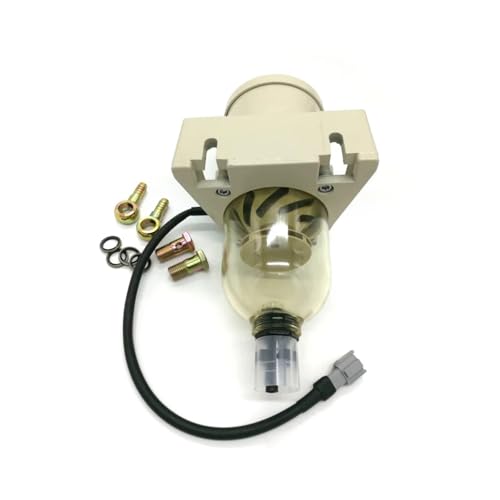 500FG Assembly with 12V/24V Heating Wire Fuel Filter Marine Truck 90GPH Marine Engine Oil Water Separator(24v)